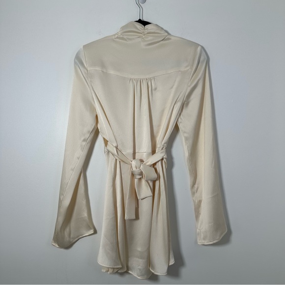 Free People Harley Wrap Front Tunic Blouse Size S - Picture 5 of 10